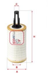 SOFIMA Filtru ulei SOFIMA S 5172 PE (S 5172 PE) - fixbox