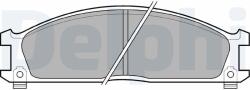 DELPHI Set placute frana DELPHI LP543 (LP543)