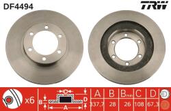 TRW Disc frana TRW DF4494 (DF4494) - fixbox