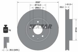 TEXTAR Disc frana TEXTAR 92257405 (92257405)