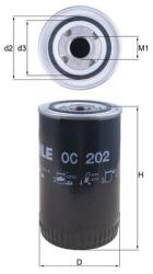 MAHLE Filtru ulei MAHLE OC 202 (OC 202) - fixbox