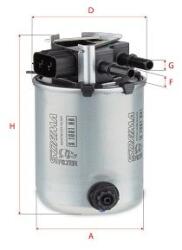 SOFIMA Filtru combustibil SOFIMA S 1061 NR (S 1061 NR) - fixbox