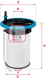 SOFIMA Filtru combustibil SOFIMA S 6052 NE (S 6052 NE) - fixbox