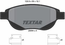 TEXTAR Set placute frana TEXTAR 2509401 (2509401) - fixbox