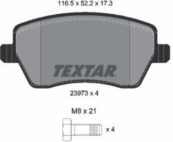 TEXTAR Set placute frana TEXTAR 2397301 (2397301) - fixbox
