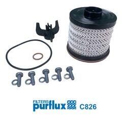 PURFLUX Filtru combustibil PURFLUX C826 (C826) - fixbox