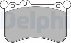 DELPHI Set placute frana DELPHI LP2291 (LP2291)