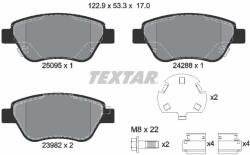 TEXTAR Set placute frana TEXTAR 2509501 (2509501) - fixbox