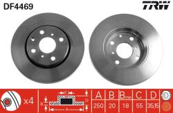 TRW Disc frana TRW DF4469 (DF4469) - fixbox