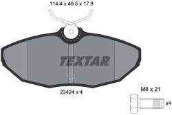 TEXTAR Set placute frana TEXTAR 2342401 (2342401) - fixbox