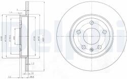 DELPHI Disc frana DELPHI BG3996 (BG3996) - fixbox