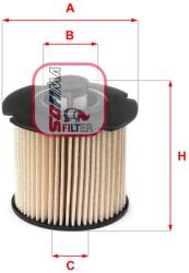 SOFIMA Filtru combustibil SOFIMA S 6104 NE (S 6104 NE) - fixbox