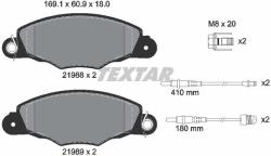 TEXTAR Set placute frana TEXTAR 2198804 (2198804) - fixbox