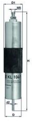 MAHLE Filtru combustibil MAHLE KL 104/1 (KL 104/1) - fixbox