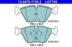 ATE Set placute frana ATE 13.0470-7155.2 (13.0470-7155.2)