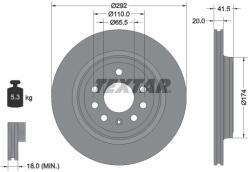 TEXTAR Disc frana TEXTAR 92118403 (92118403)