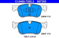 ATE Set placute frana ATE 13.0460-7305.2 (13.0460-7305.2) - fixbox
