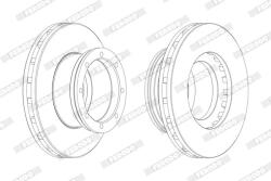 FERODO Disc frana FERODO FCR190A (FCR190A)