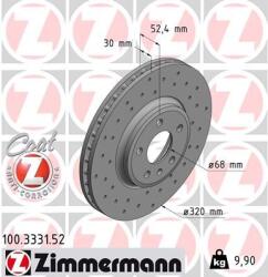ZIMMERMANN Disc frana ZIMMERMANN 100.3331. 52 (100.3331.52)
