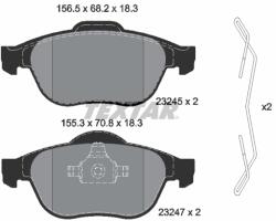 TEXTAR Set placute frana TEXTAR 2324502 (2324502) - fixbox