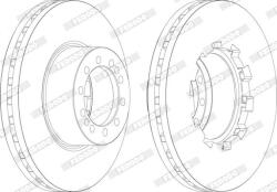 FERODO Disc frana FERODO FCR283A (FCR283A)