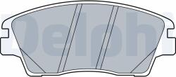 DELPHI Set placute frana DELPHI LP3519 (LP3519)