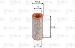 VALEO Filtru aer VALEO 585612 (585612) - fixbox