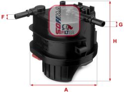 SOFIMA Filtru combustibil SOFIMA S 4015 NR (S 4015 NR) - fixbox