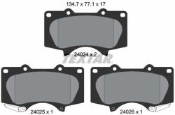 TEXTAR Set placute frana TEXTAR 2402403 (2402403) - fixbox