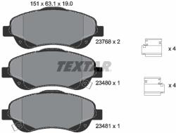 TEXTAR Set placute frana TEXTAR 2376802 (2376802)