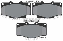 TEXTAR Set placute frana TEXTAR 2167904 (2167904) - fixbox