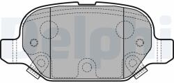DELPHI Set placute frana DELPHI LP2761 (LP2761)
