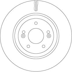 TRW Disc frana TRW DF7592 (DF7592) - fixbox