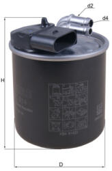 MAHLE Filtru combustibil MAHLE KL 914 (KL 914) - fixbox