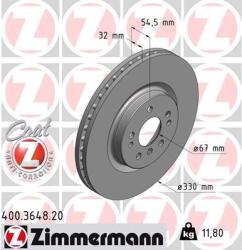 ZIMMERMANN Disc frana ZIMMERMANN 400.3648. 20 (400.3648.20)