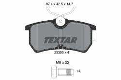 TEXTAR Set placute frana TEXTAR 2335301 (2335301) - fixbox