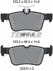TEXTAR Set placute frana TEXTAR 2253105 (2253105)