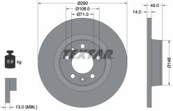 TEXTAR Disc frana TEXTAR 92157100 - fixbox