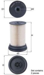 MAHLE Filtru combustibil MAHLE KX 516/S (KX 516/S) - fixbox
