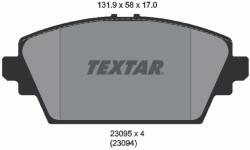 TEXTAR Set placute frana TEXTAR 2309501 (2309501) - fixbox