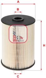SOFIMA Filtru combustibil SOFIMA S 6021 NE (S 6021 NE) - fixbox