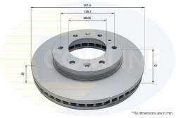 Comline Disc frana Comline ADC1263V - fixbox