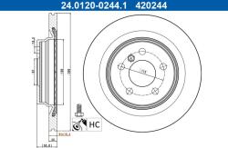 ATE Disc frana spate BMW Seria 2 F44/F45, X1 F48 ATE 24.0120-0244.1 (24.0120-0244.1)