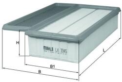 MAHLE Filtru aer MAHLE LX 3345 (LX 3345) - fixbox