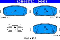 ATE Set placute frana, frana disc ATE 13.0460-5673.2 - fixbox