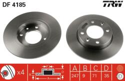 TRW Disc frana TRW DF4185 (DF4185) - fixbox