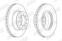 JURID Disc frana JURID 569254J - fixbox