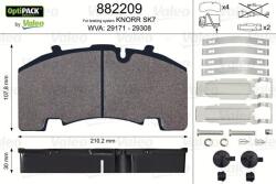 VALEO Set placute frana VALEO 882209 (882209)