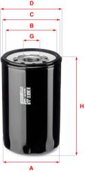 SOFIMA Filtru ulei SOFIMA S 3292 R (S 3292 R) - fixbox