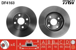 TRW Disc frana TRW DF4163 (DF4163) - fixbox